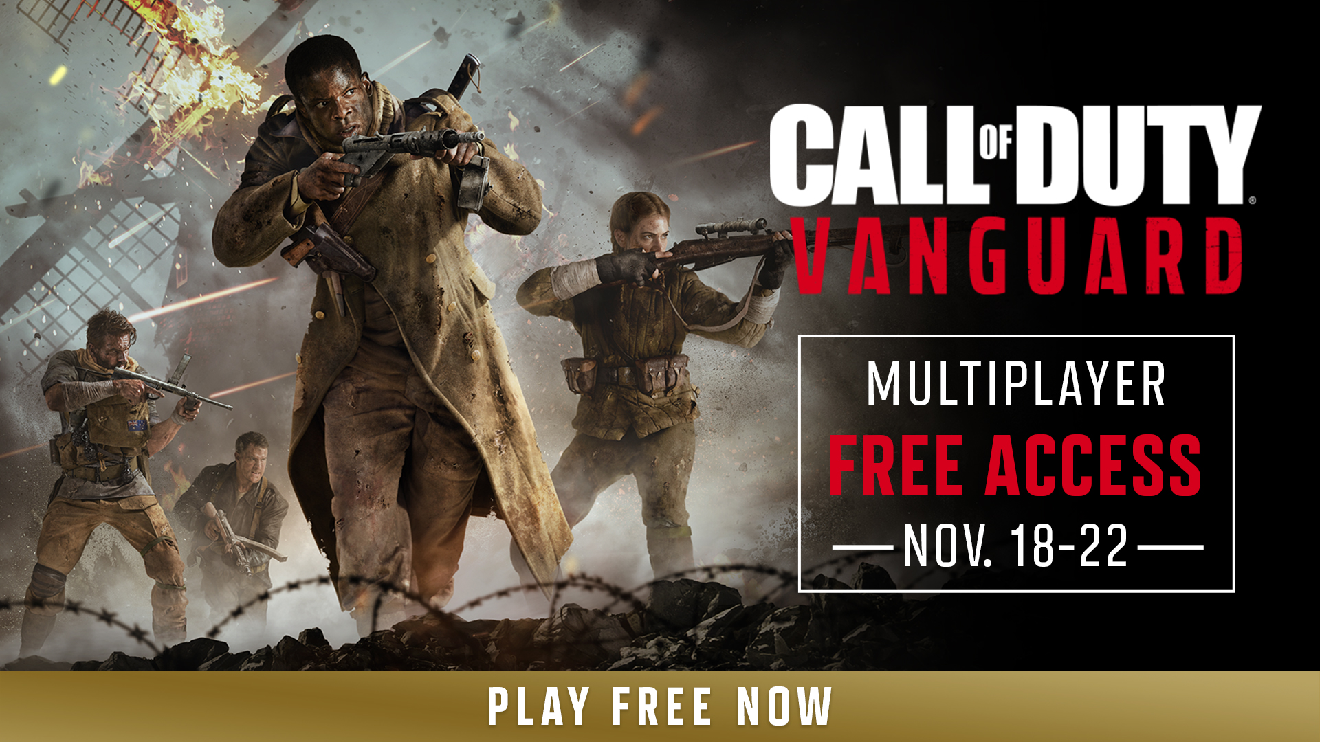 Call Of Duty Vanguard free Multiplayer