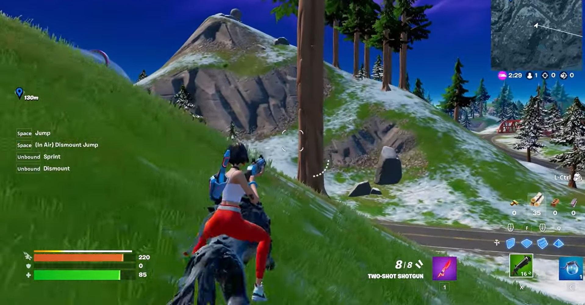 Mount A Wolf In Fortnite