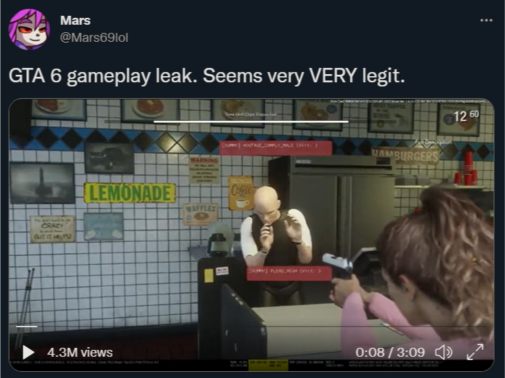 GTA 6 Leaks Female